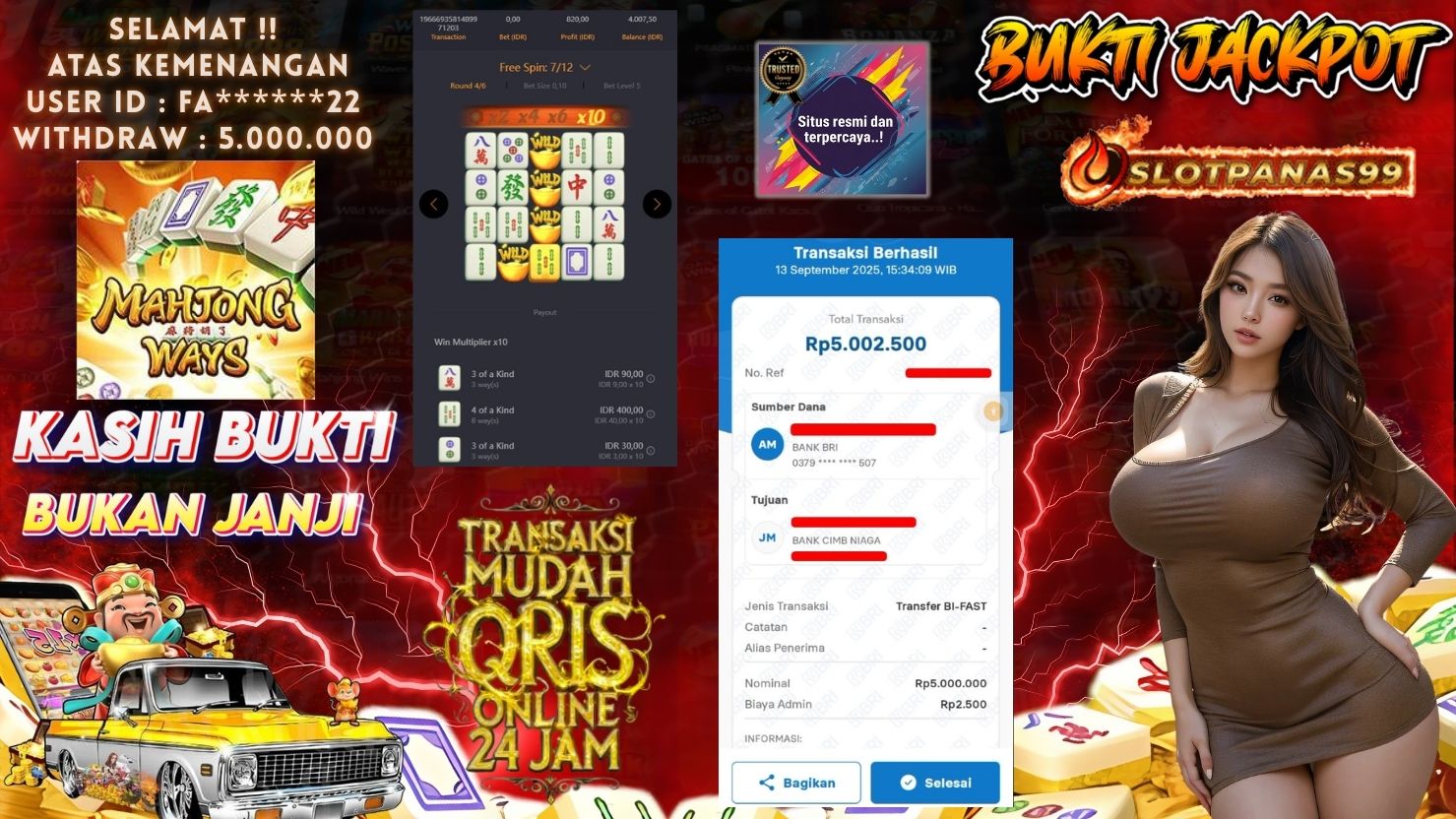 SLOTPANAS99 JACKPOT SLOT MAHJONG WAYS